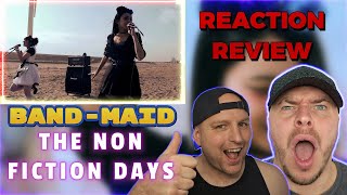 BandMaid  The Non Fiction Days Reaction  Great Band with Epic Performance 🎸🔥 [upl. by Candra]