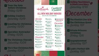 Hallmark’s 2024 Countdown to Christmas Movie Schedule [upl. by Udale60]