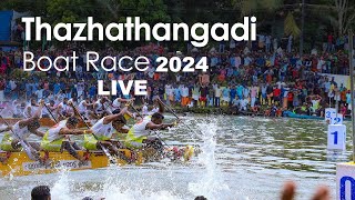 Thazhathangadi Boat Race 2024  Champions Boat League KOTTAYAM LIVE [upl. by Hadleigh]