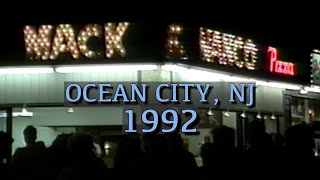 Ocean City NJ Boardwalk  1992 [upl. by Alleul]