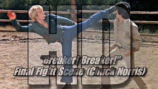 “Breaker Breaker” Final Fight Scene  Chuck Norris 1977 Film [upl. by Fanchan]