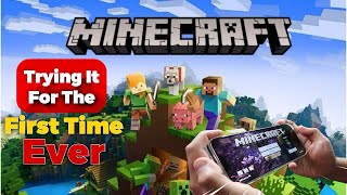 Minecraft Mobile 2024 First time Ever Playing 1 Paid Mobile Game Series VoiceOver IPad GamePlay [upl. by Annotahs751]