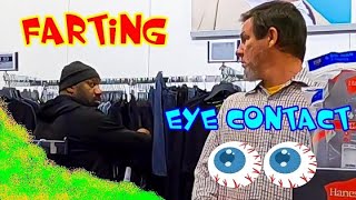 FARTING with EYE CONTACT 👀💩 Funny Wet Fart Prank 🤣 [upl. by Dnob]