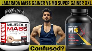 labrada mass gainer vs mb mass gainer  mb mass gainer vs labrada mass gainer [upl. by Langley]