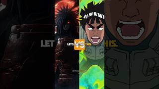 Might guy VS Madara Uchiha who wins anime [upl. by Weinrich]