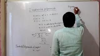 Irreducible Polynomials in GF2 of degree 1 2 and 3 [upl. by Arik]