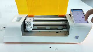 MOMOTECH Screen Protector Cutting Machine [upl. by Naitsirhk99]