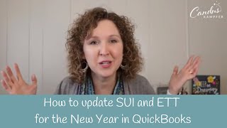 How to update SUI and ETT in QuickBooks [upl. by Tteve]