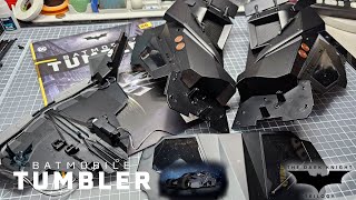 Build the 18 Scale Batmobile Tumbler from Hachette Partworks  Part 8388 [upl. by Elocim]