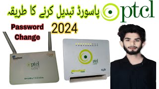 How to Change PTCL Wifi Possword in Mobile 2024  PTCL Wifi Password Change Krne KA Tarika [upl. by Norman]