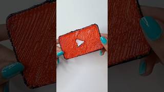 Youtube Logo Using 3D Pen  YT 3D LOGO yt logo shorts art youtube MissAgrawal21 kids [upl. by Aicertap437]