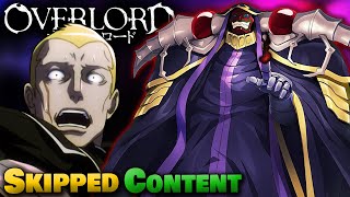 OVERLORD Cut Content Episode 4  Ainz vs The Slane Theocracy  The Birth Of His Master Plan [upl. by Salazar]