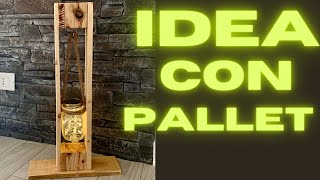 IDEA FAI DA TE CON IL PALLET [upl. by Reuben772]