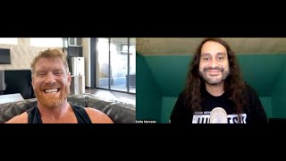 Sam Alvey talks UFC champ Sean Strickland in his corner for Karate Combat 43 gives Ian Garry advice [upl. by Haerr633]