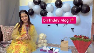 Birthday vlog 🧁💞 surprise plan 🛍️🎈 snackology pu review 🍟🥤 [upl. by Grogan]