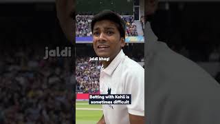 Batting with Kohli is difficult  Manish Kharage shorts [upl. by Neeuq]