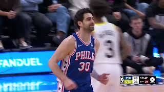 Furkan Korkmaz  Scoring Highlights  Philadelphia 76ers 2324 [upl. by Ocirema]