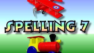 Childrens Spelling 7  Numbers 1 to 10 [upl. by Mauralia]