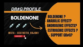 DRG PROFILE  BOLDENONE  FULL VIDEO aestheticrajan1 [upl. by Vern190]