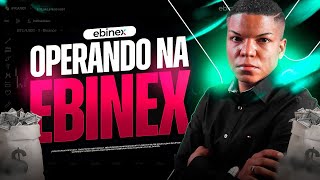 TRADE AO VIVO  OPERANDO OPÇÕES BINÁRIAS AO VIVO NA CORRETORA EBINEX [upl. by Llebyram]