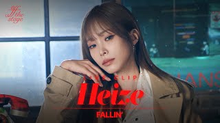 Off The Stage 헤이즈Heize FALLIN  4K [upl. by Zsolway]