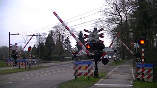 Spoorwegovergang DriebergenZeist  Dutch railroad crossing [upl. by Belle]