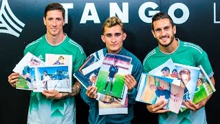 ¡JUGANDO a ADIVINAR FUTBOLISTAS de PEQUEÑOS con FERNANDO TORRES Y KOKE [upl. by Wager]