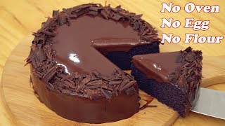 No Oven Chocolate Cake Only 3 Ingredients [upl. by Milks938]