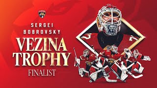 Sergei Bobrovsky named 202324 Vezina Trophy Finalist [upl. by Phipps379]