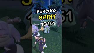 Consiguiendo un Pokedex con sólo Pokémon shiny  16151 [upl. by Ecirb]