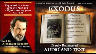 2  Book of Exodus  Read by Alexander Scourby  AUDIO amp TEXT  FREE on YouTube  GOD IS LOVE [upl. by Vevay]