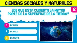 PREGUNTAS SOBRE CIENCIAS SOCIALES Y NATURALES DESDE LOS 9 AÑOS ¿CUÁNTO SABES DE CIENCIAS [upl. by Mak41]