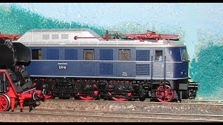 Baureihe E 19 Fleischmann  Trains Miniatures du Valois [upl. by Byrdie894]