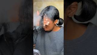 Testing antifrizz with HAIR STEAMER part 2 type 4 hair grwm hair naturalhair [upl. by Eirdua]