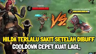 Hilda Buff Vs Lapu Lapu Buff🔥Gini Cara Hilda Lawan Lapu Lapu  Top Global Hilda Gameplay  Mlbb [upl. by Inihor54]