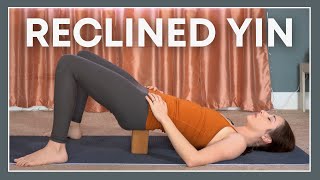 30 min RECLINED Yin Yoga  Deep Relaxation amp Stretches [upl. by Atalaya]