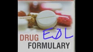 DCHDHDWHCHCPHCUPHCAAM SC  EDL amp Drug Formulary [upl. by Mohamed286]