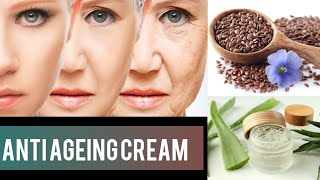 Homemade anti aging cream for removal of wrinkles fine lines spots or patchy skin in 7 days [upl. by Crudden]