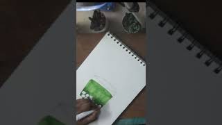 Marker Drawing  Matcha Bubble Tea priyasartwork10 drawing markers markerillustration [upl. by Previdi]