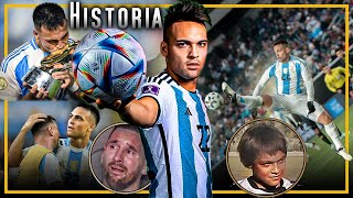 Lo DESPRECIARON pero termino SALVANDO la Copa América  LAUTARO MARTINEZ HISTORIA [upl. by Aikrehs550]