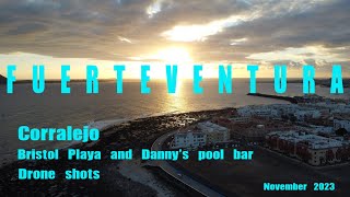 Fuerteventura  sun music and Dannys pool bar [upl. by Eelyma]