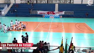 LIGA PAULISTA DE FUTSAL Junior  EC HORTOLÂNDIA X JUVENTUS JUNDIAÍ [upl. by Ahserak]