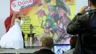 San Donà fumetto 2013 Code Geass Euphemia e Nanali Yuuki e Chiara [upl. by Donoghue]