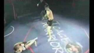 MMA fighter breaks leg MUST WATCH [upl. by Lattonia]