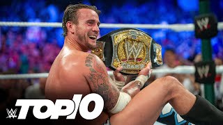 CM Punk’s greatest moments WWE Top 10 Dec 3 2023 [upl. by Carbrey254]