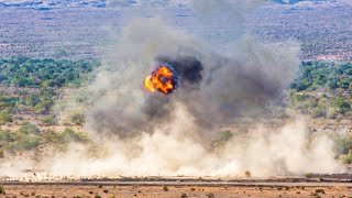 M777 Howitzer Livefire amp Impact  US Army Field Artillery  MFA [upl. by Adnyl454]