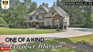 MUST SEE One of a Kind Executive Mansion Home for Sale in Douglasville GA [upl. by Billi]