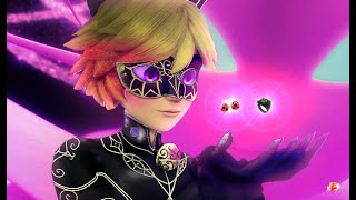 CAT NOIR USES THE ABSOLUTE POWER in SEASON 6  Miraculous Ladybug [upl. by Kentigera]