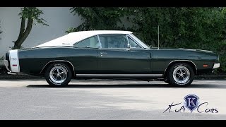 1969 DODGE CHARGER 52l V8  FLOWMASTER  MAGNUM 500 [upl. by Faun]