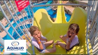 VLOG  AQUALUD TouquetParisPlage Partie 2  TOBOGGAN GEANT [upl. by Acinoj527]